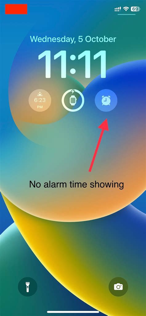 On an iPhone 8 or earlier, press and hold the power button until the words "slide to power off" appear on the display. . Iphone show alarm on lock screen